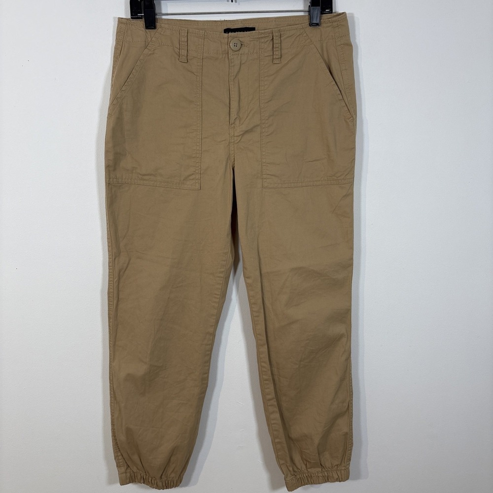 Sanctuary Standard Surplus Cargo Pants Womens 28 Jogger Tan Pockets Utility Gorp